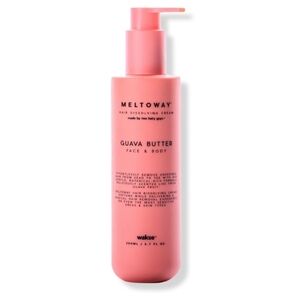 Wakse Meltoway Guava Butter Face & Body Hair Dissolving Cream, 6.7oz, New